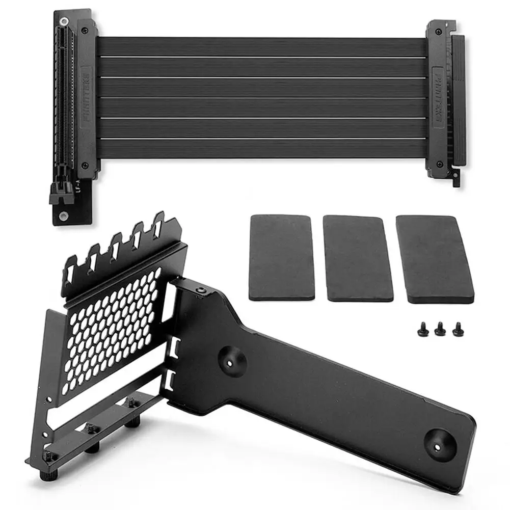 

PHANTEKS Graphics Card Holder Stand Metal Video Card Extension Mounting Bracket for 7 PCI Chassis PC Case