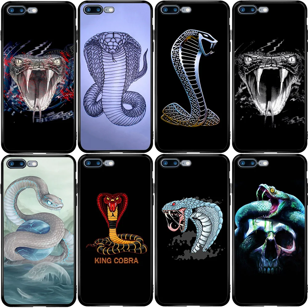 Чехол для Samsung A10 A10E A10S A20 A20S A30 A40 A50 A50S A60 A70 A21S A31 A41 A51 A71 King Cobra Snake|Бамперы| |