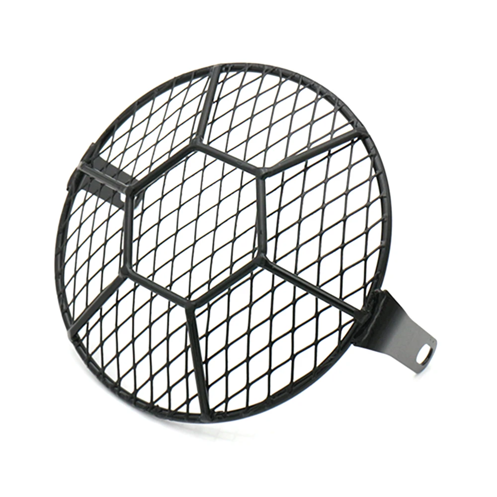 6 5 &quotМотоцикл Универсальный винтажный протектор фар Ретро решетка крышка лампы