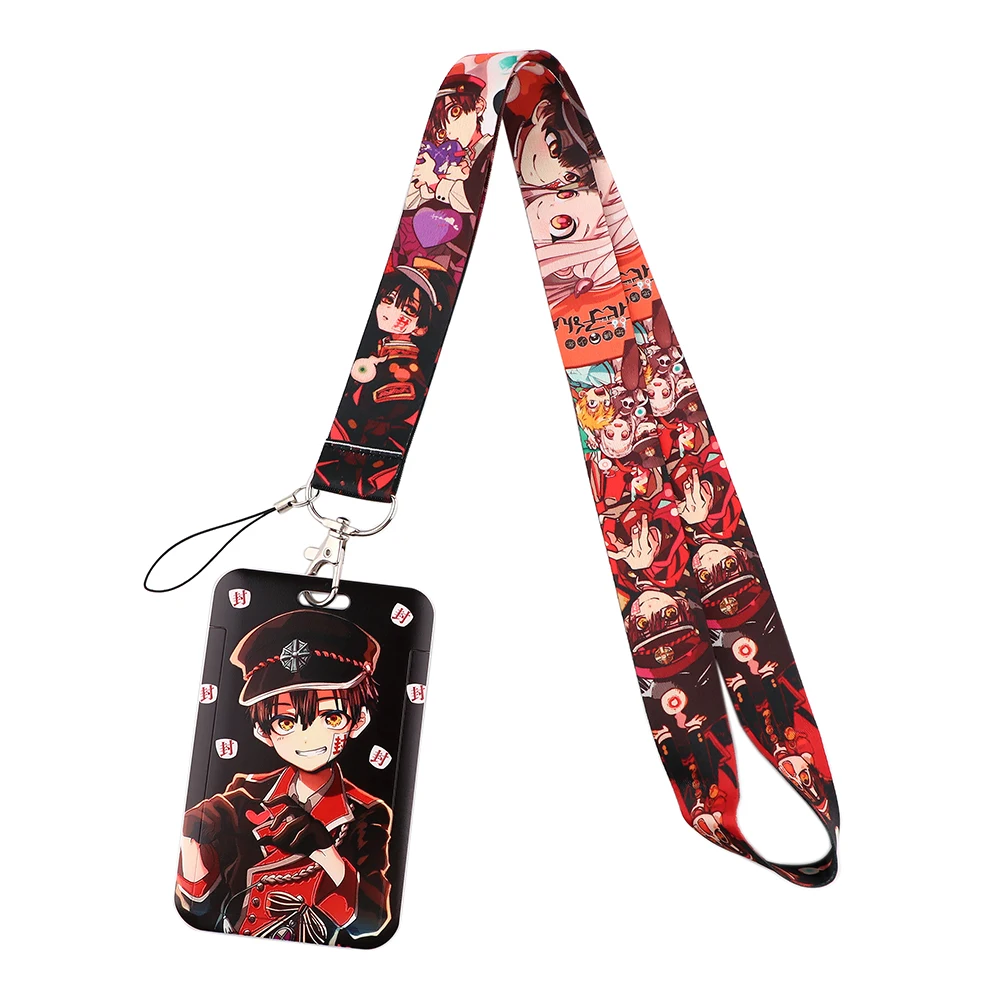 

YA297 Animal Hanako-Kun Lanyard For Keys Mobile Phone Hang Rope Keycord USB ID Card Badge Holder Keychain DIY Lanyards Gift