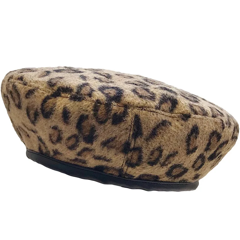 

wool Beret Lady Autumn Winter Warm Hats Female Elegant French FlatPainter Caps Boina para mujer sombreros pour femme Bonnet girl