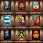 Картина по мотивам фильма Звездные войны, штурмовик, Настенная картина, Постер и печать, Настенная картина для детской комнаты, домашний декор