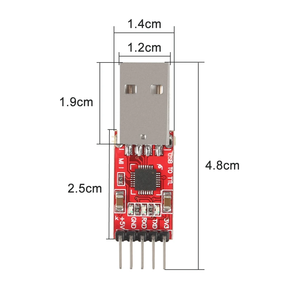 Модуль CP2102 USB/TTL последовательный кабель UART STC для загрузки PL2303 1 шт. | Электронные