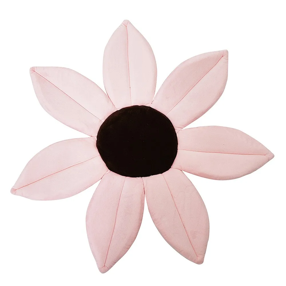 Baby Shower Blooming Flower Newborn Bathtub Foldable Lotus shape Cushion skin Bath pad portable bath tub Soft Seat Play mat