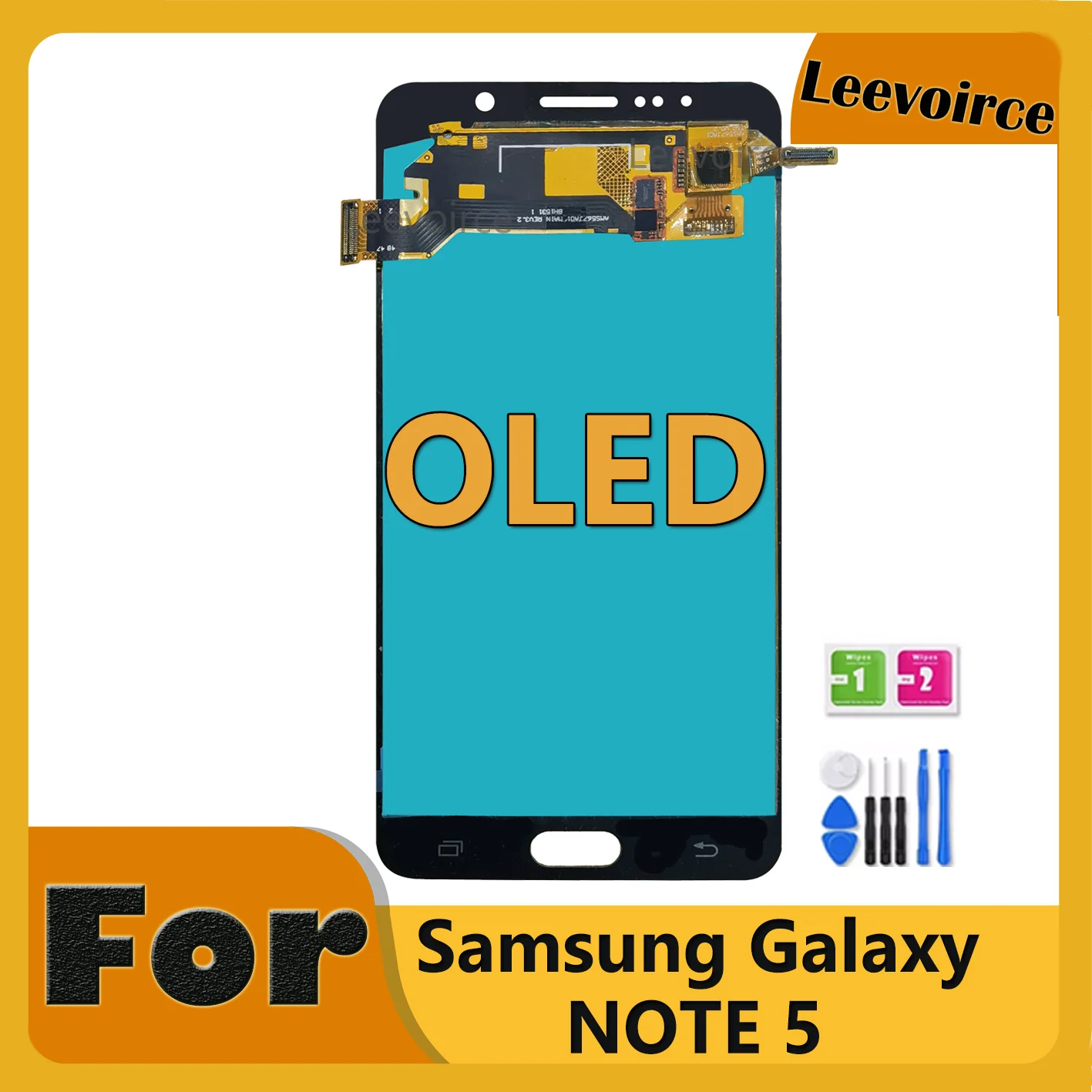 Протестированный OLED ЖК-дисплей для SAMSUNG Galaxy Note 5 N9200 SM-N920 N920T N920A N920I N920G дисплей