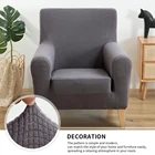 Разноцветный чехол для дивана, Набор чехлов для большого сиденья, нескользящий эластичный чехол для кресла, растягивающийся, для дома