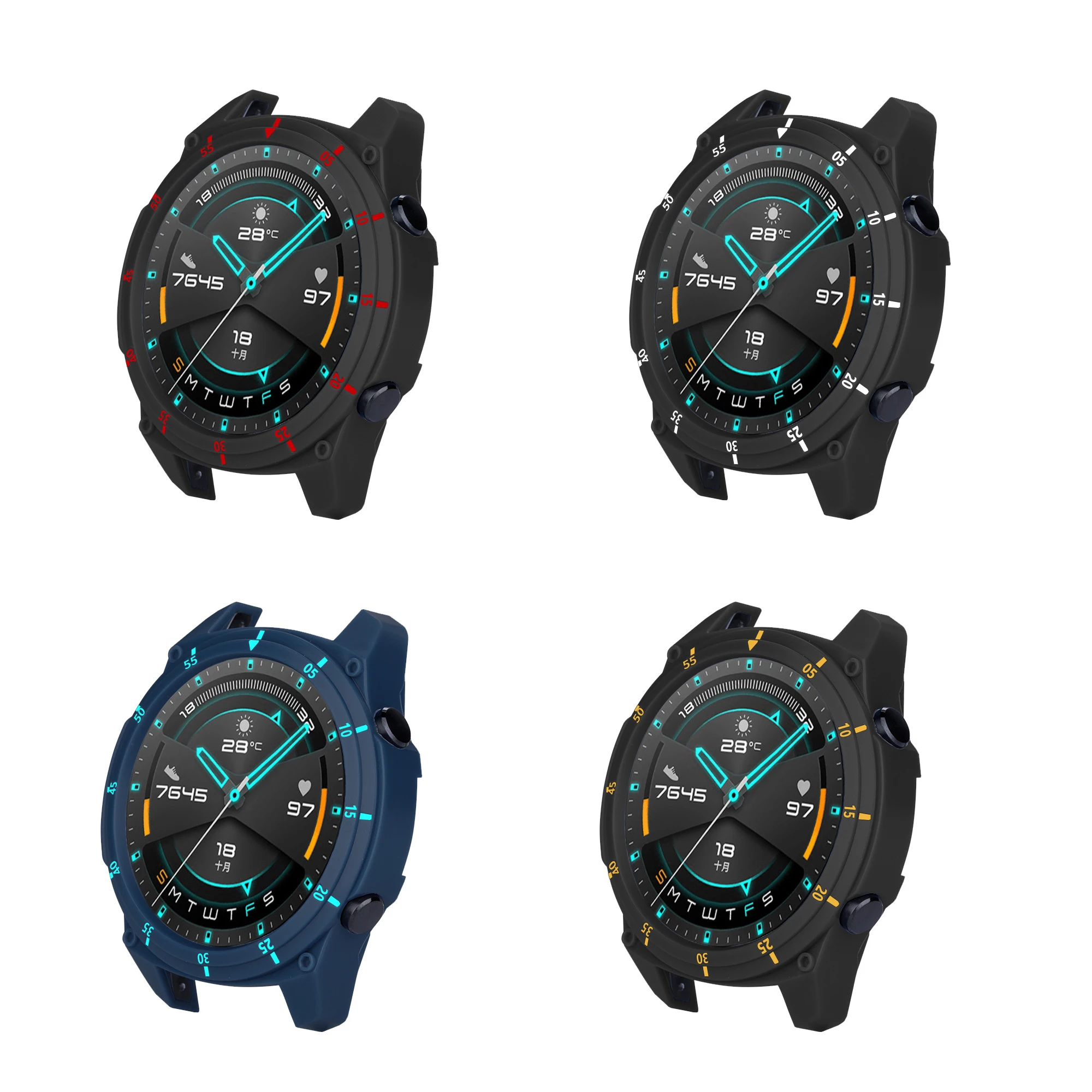 

Защитный чехол из ТПУ для Huawei Watch GT 2 46 мм GT2