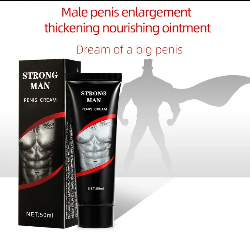 

50ml Strong Men Penis Enlargement Creme Increase Big Size Erection Sex Product Men Aphrodisiac Paste Man's Repair Activity Cream