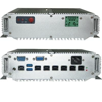 mini computer fanless pfsense 6 lan i7 7500u cpu firewall pc processor use as routers industrial pc