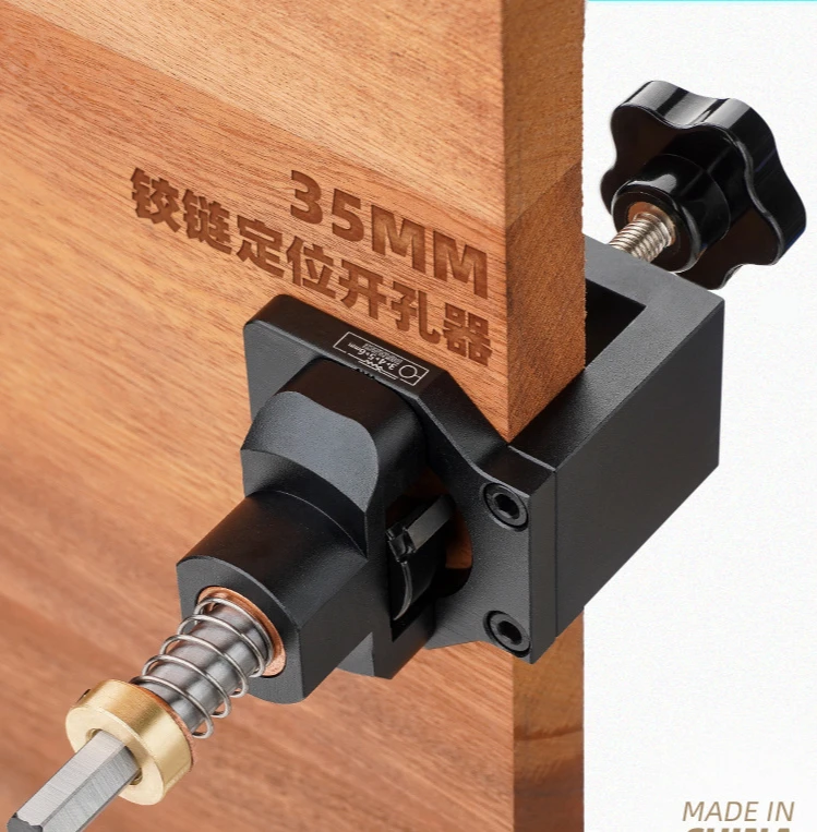 

35MM Hole Locator Cabinet Door Hinge Hole Puncher Closet Hinge Position Hole Hole Woodworking Tools