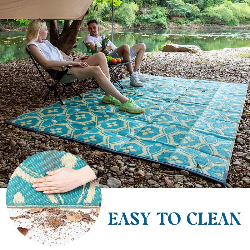 nordic geometry outdoor rugs for patio home decor waterproof hollow carpets woven outdoor picnic mat portable multifunction rugs free global shipping