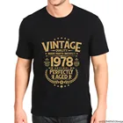 Винтажная забавная футболка на день рождения 43rd, 1978, идеальный топ из Джерси, Мужская футболка с рисунком аниме, Лидер продаж, новая футболка с рисунком каваи
