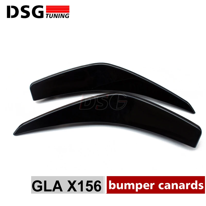 X156 передний бампер Canards разделитель АБС для Bnez GLA Class с Sport Edition 2015 настоящее