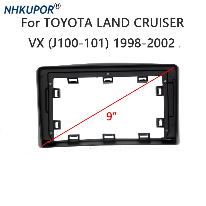 Автомобильная магнитола 9 дюймов для TOYOTA LAND Cruiser VX(J100-101) автомобильный стерео