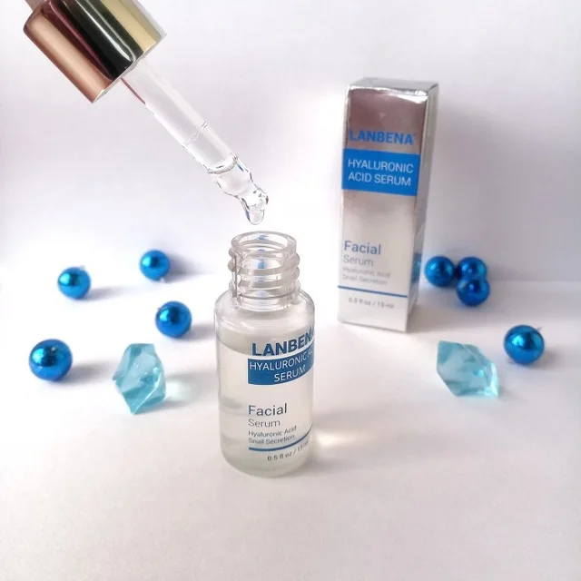 

LANBENA Hyaluronic Acid Serum Blackhead Removing Moisturizing Acne Treatment Skin Care Repair Whitening Anti-Aging Winkles 15ml