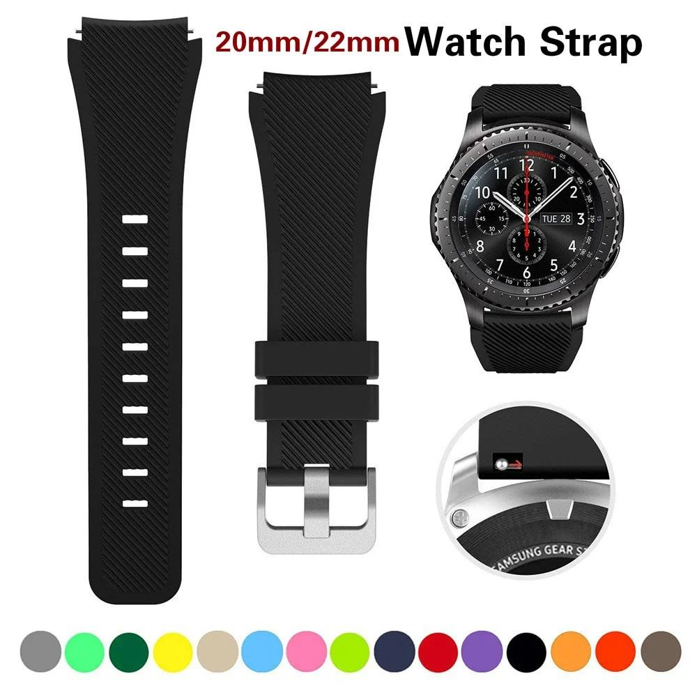

Huawei Watch GT 2 Strap for Samsung Galaxy Watch 46mm/ Active S3 Frontier Amazfit Bip/GTR 47mm Bracelet 20mm 22mm Strap