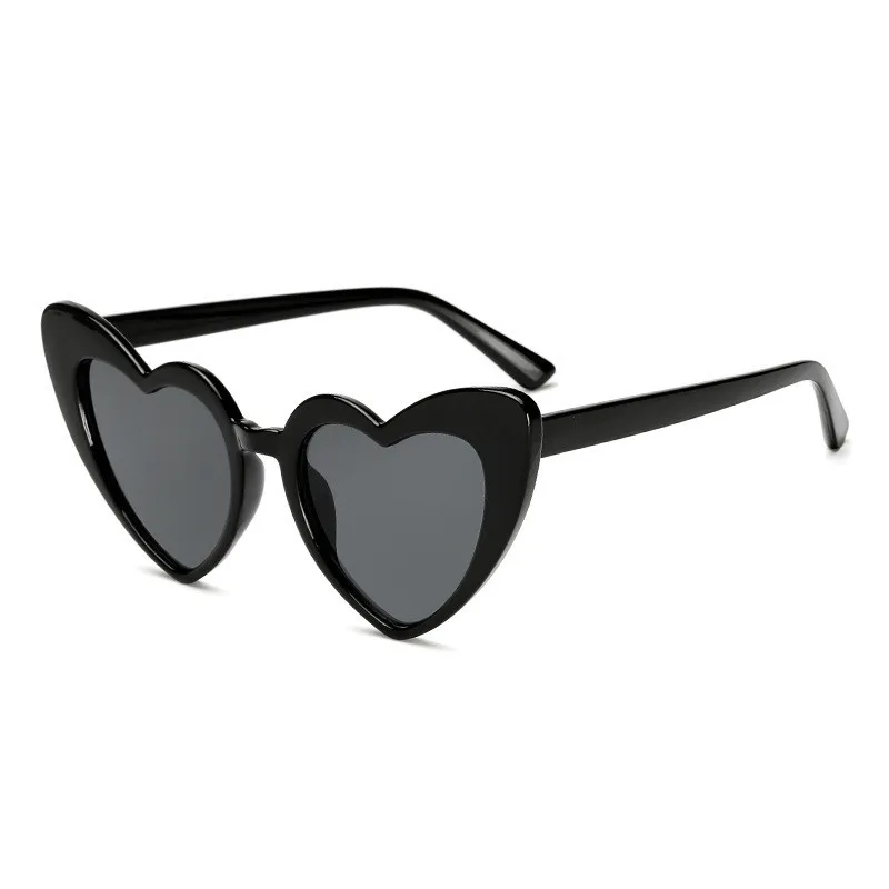 

rVintage Sonnenbrille Mode Liebe Herz Sonnenbrille Frauen nette sexy retro Cat Eye Vintage gnstige Sonnenbrille rote weibliche