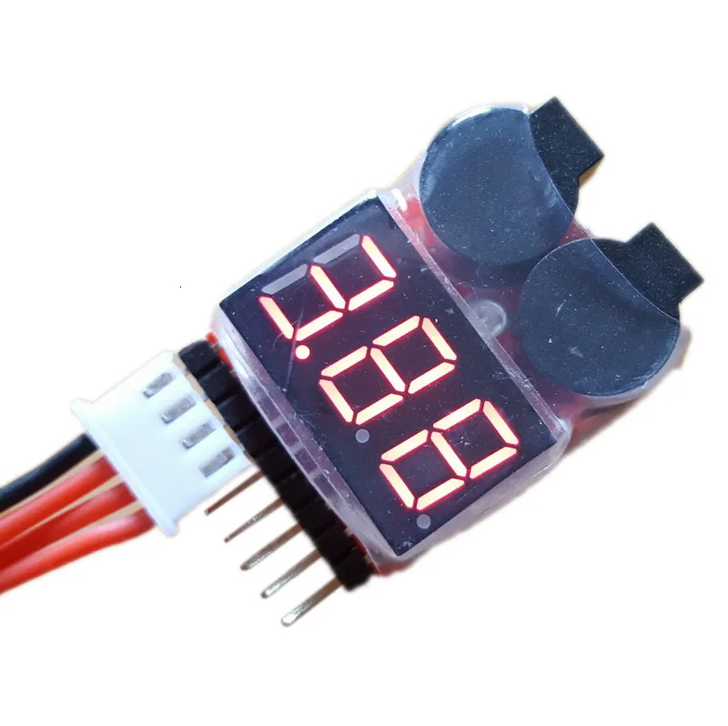 For 1S/2s/3s/4s/5s/6s/7s/8s Low Voltage Buzzer Alarm Lipo Battery Indicator Tester Wholesale Price for 3.7v 7.4v 11.1v | Игрушки и хобби