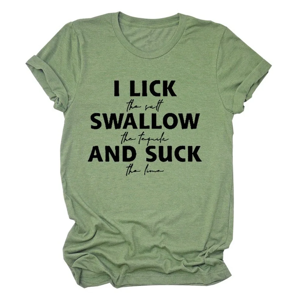 

Green Plus Size T-shirt Women Summer Vogue Print Lady Casual T Shirt Tops Harajuku Streetwear Short Sleeve O-Neck Tees Tshirt