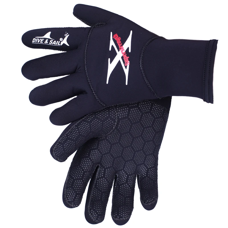 Погружение и парус 3 мм перчатки для подводного плавания высокие растягивающиеся