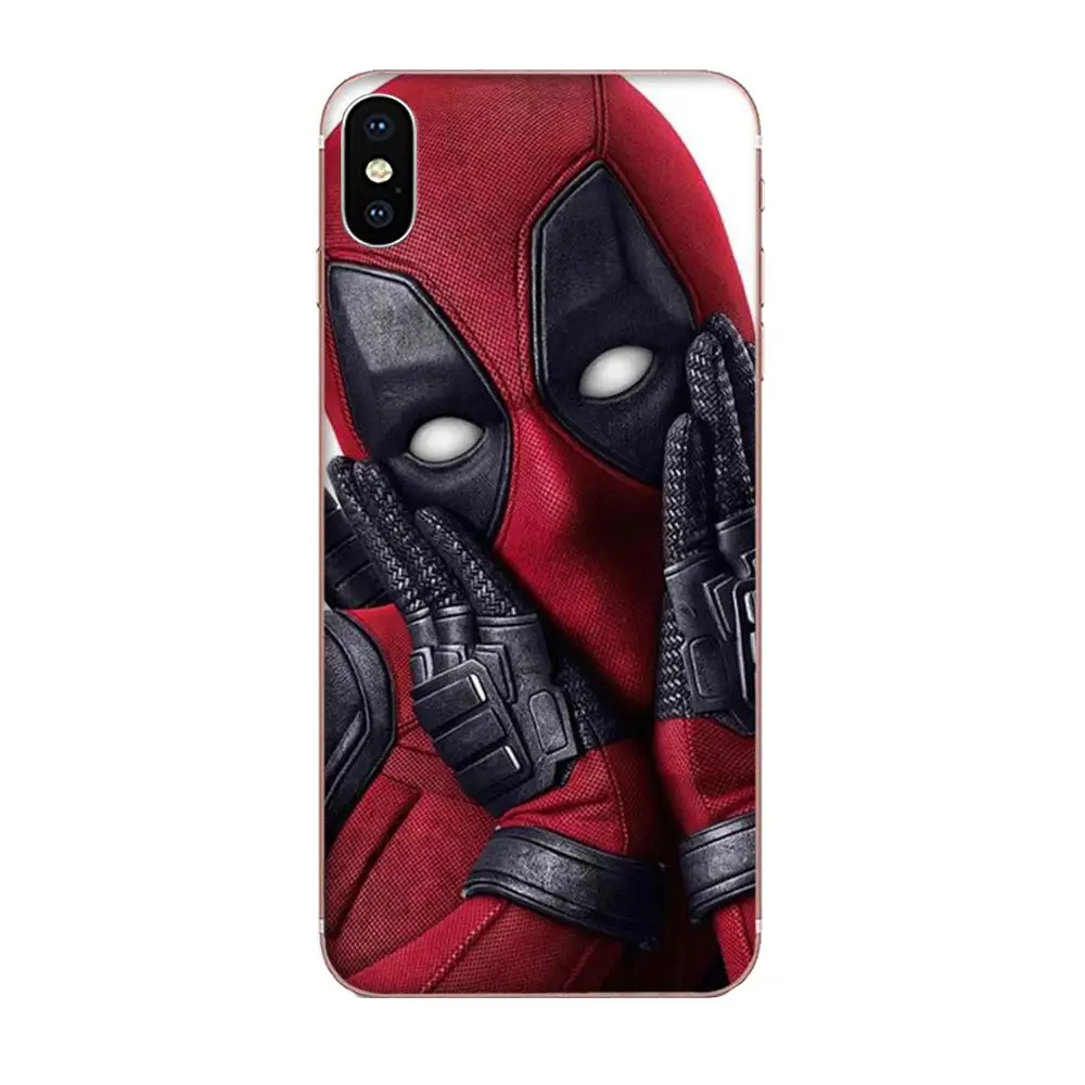 Милый чехол из ТПУ для Xiaomi Redmi Note 2 3 3S 4 4A 4X 5 5A 6 6A Pro Plus Marvel Deadpool|Чехлы-накладки| |