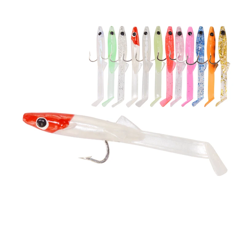 

Afishlure Raglou Soft Bait Eel Fish Lure 105mm 8.5g Artificial Soft Plastic Lure Saltwater Fishing Tackle