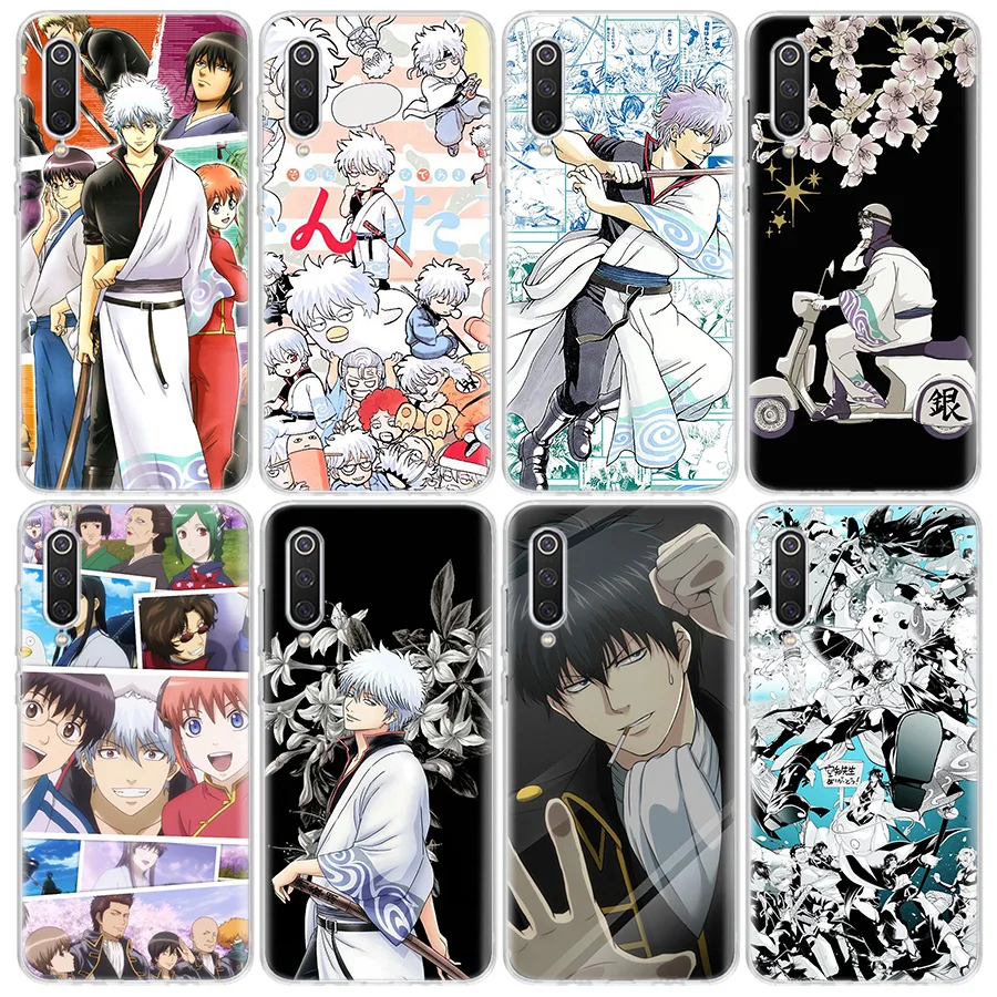 

Hot Anime GINTAMA Phone Case For Xiaomi Redmi 10 10A 10C 10X 9 Prime 9A 9C 9T 8 8A 7 7A 6 Pro S2 6A K40 K30 K20 Cover Coque Patt