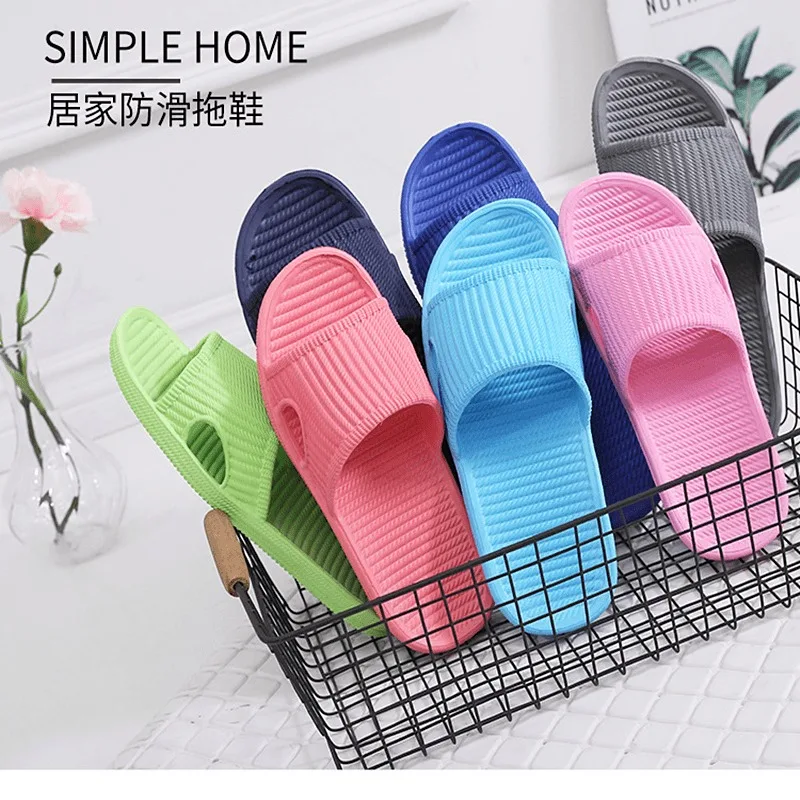 

New non-slip men and women home indoor bathing bathroom eva slippers 2408