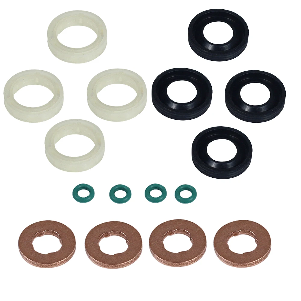 

Seal Washer Kit Engine Auto Car Repair Rubber Fuel 1314368 1233683 Gasket O Ring Protector Vehicle 1.6 HDI