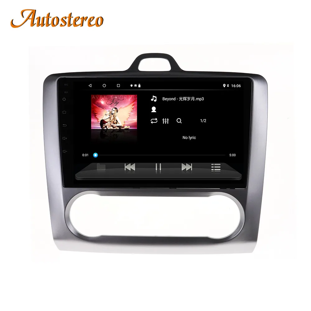 Система Android автомобильный мультимедийный радиоплеер для Ford focus 2 3 2004-2011