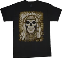 aztec warrior skull mens black t shirt o neck short sleeved t shirt summer fashion loose funny tee shirt for men