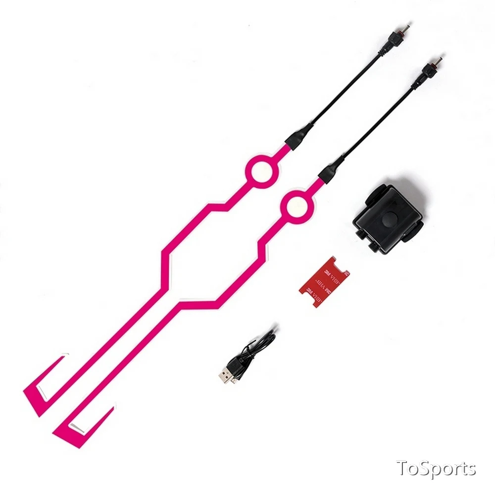 Светильник вая балка для мотоциклетного шлема СВЕТОДИОДНАЯ световая легкий и