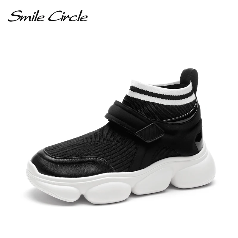 Женские кроссовки Smile Circle Легкие уличные на плоской платформе весну осень