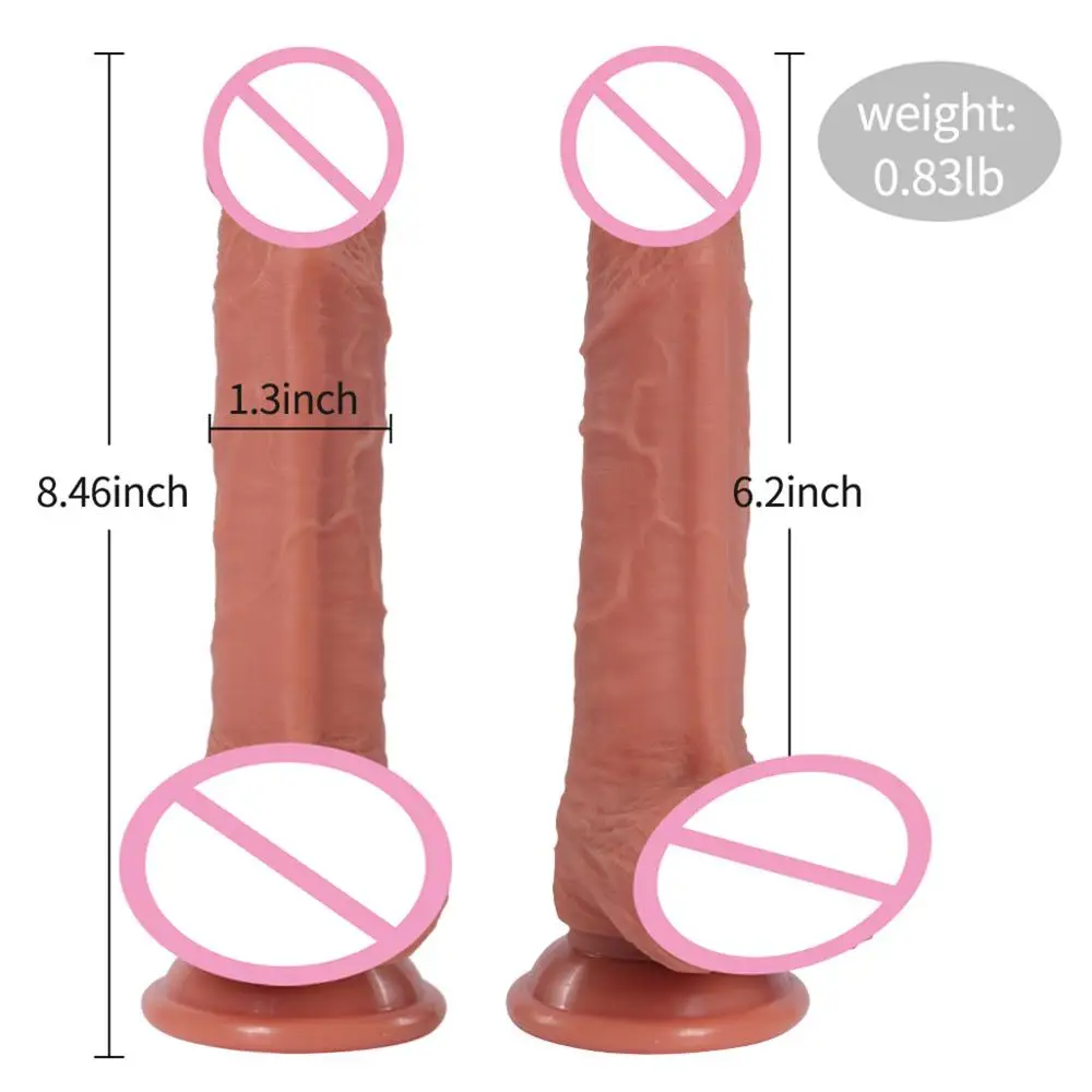 Из мягкого прозрачного пластика ультра Реалистический Пенис кожи как плоть Dong