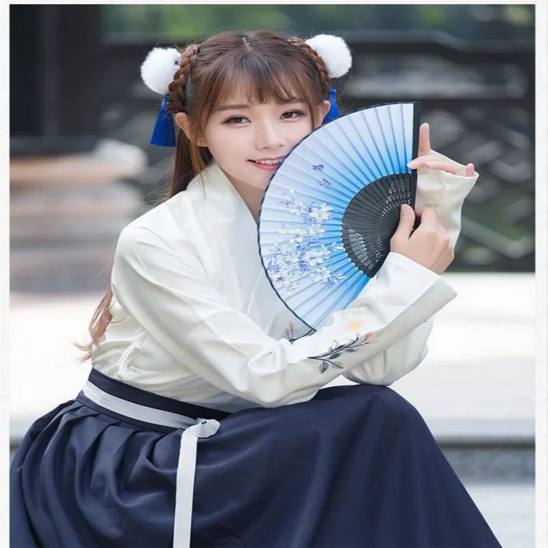 Hanfu платье ханбок Тан Китайская древняя традиционная ханьфу для женщин Fusion