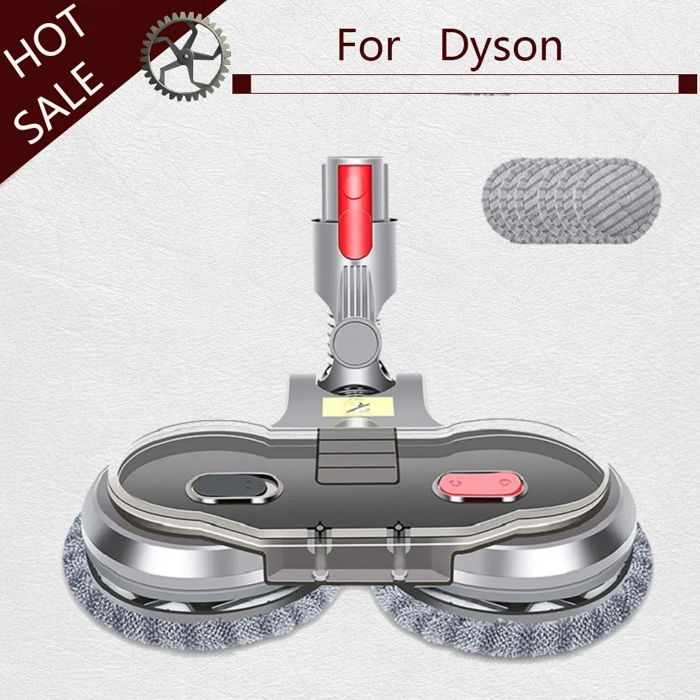 

Electric Spray Mop Head For Dyson Vacuum V7 V8 V10 V11 V15 Cordless Vacuum Cleaner Brush Head Wet and Dry With Water Tank