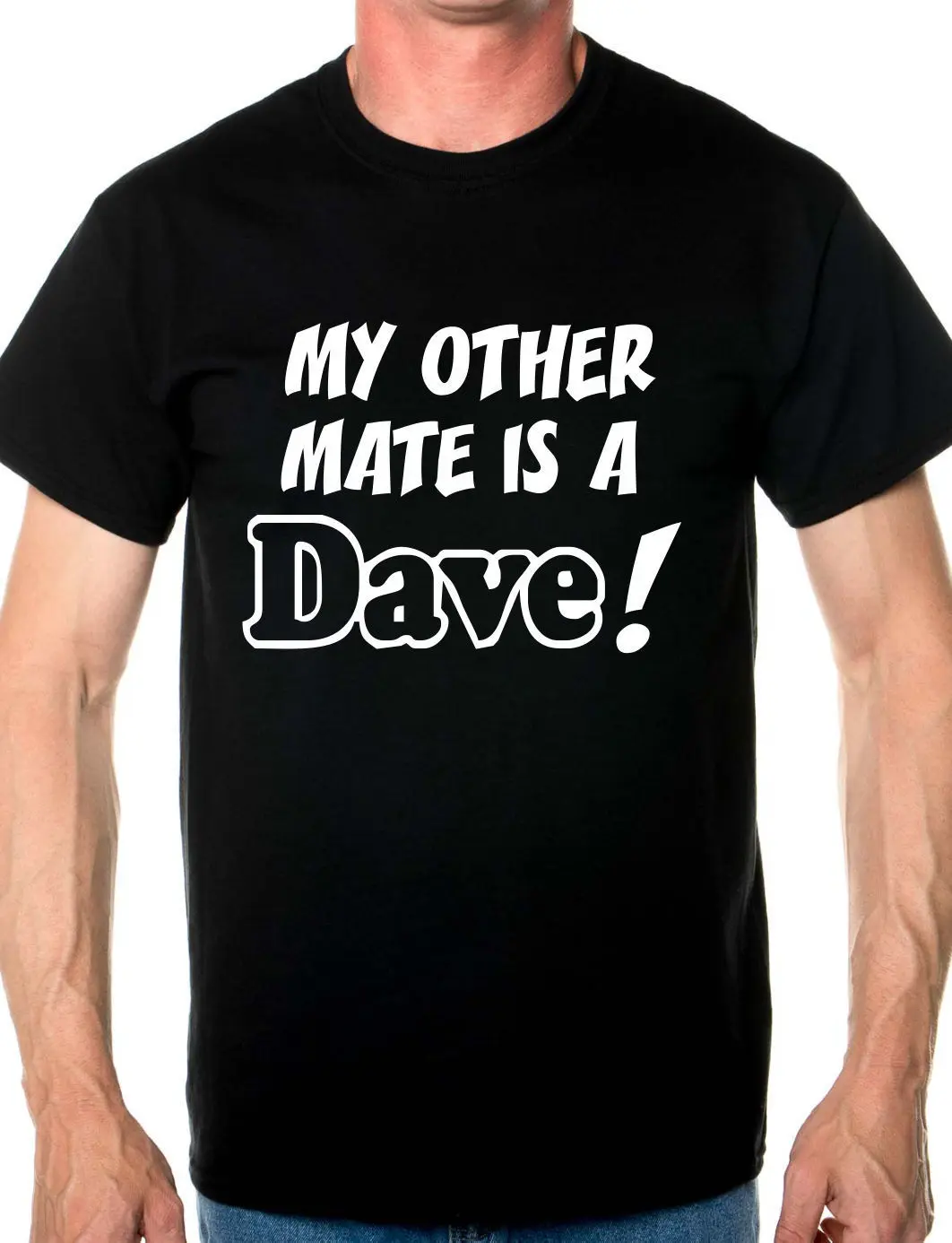 My Other Friend Is A Dave Funny Gift Mens T Shirt Size S-XXXL Harajuku Boyfriend Streetwear Tshirt Xxxtentacion Casual | Мужская одежда