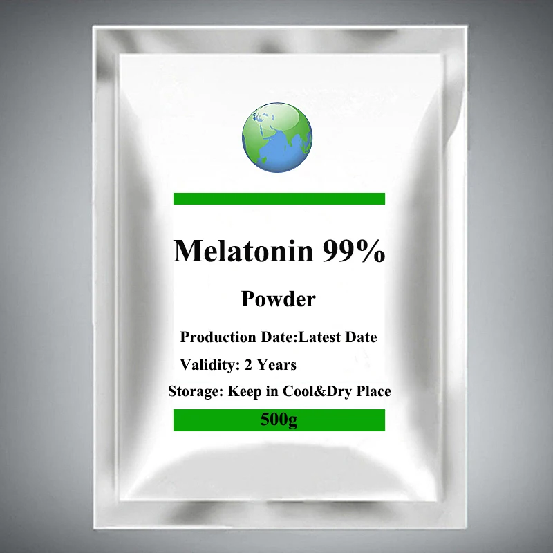 99% Melatonin (MT/MLT)Sleep Powder Promote Sleep, Calm and Soothe The Nerves 500-1000g