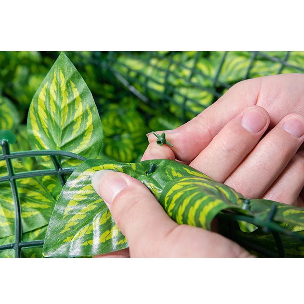 

4 шт., деревянные решетки с искусственными листьями растений