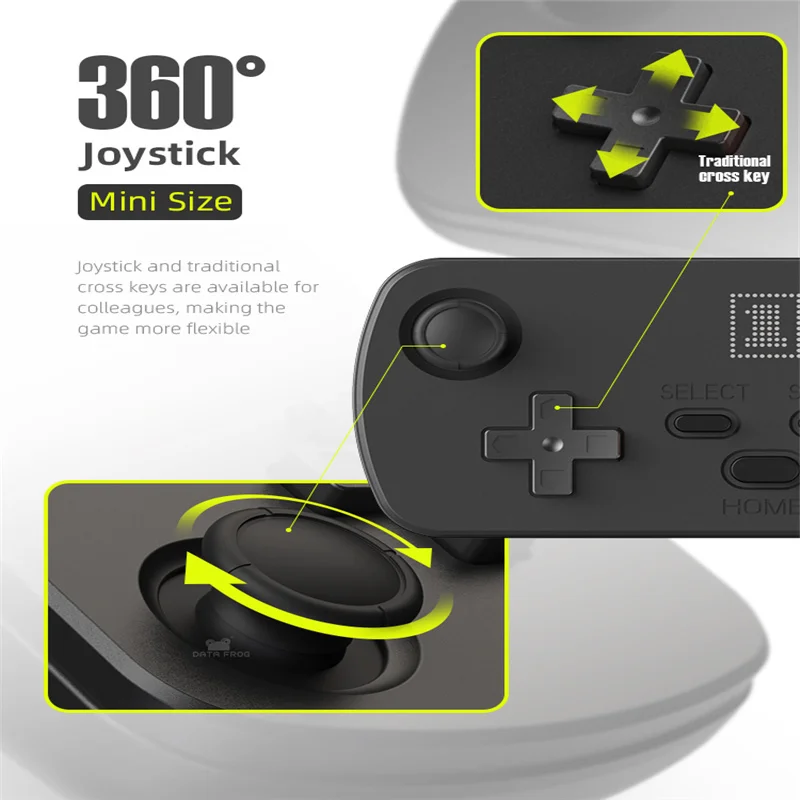 

4K TV Retro Video Game Console Y3 3500+ Games for FC/SFC/GBA/SEGA/MAME HD Wireless Handheld Prefix 6 Key 2 Joystick