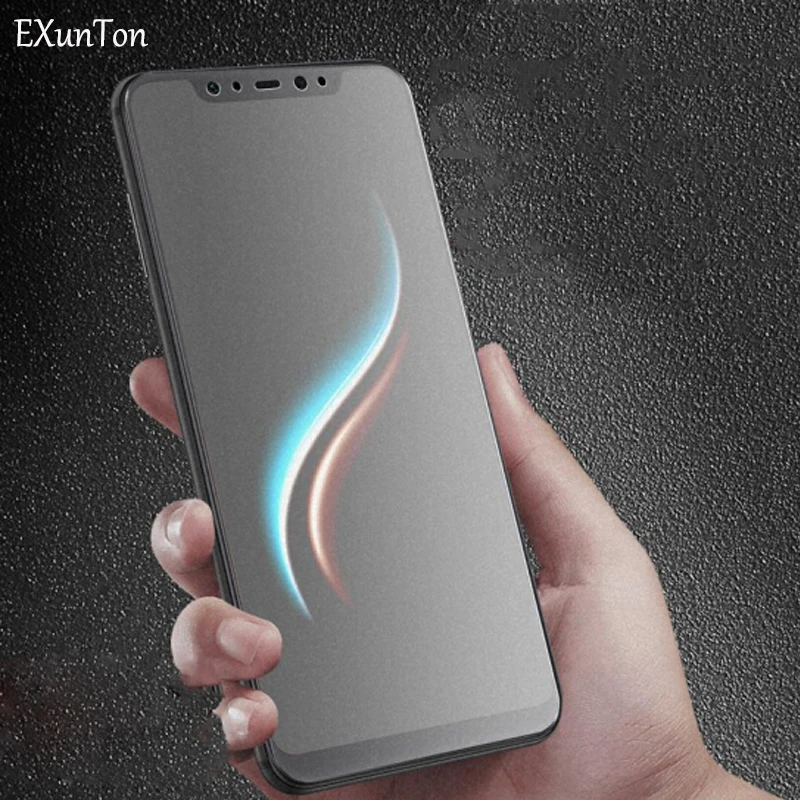 Матовое защитное стекло EXUNTON для Xiaomi Mi 8 Защита экрана SE Pro Lite с защитой от