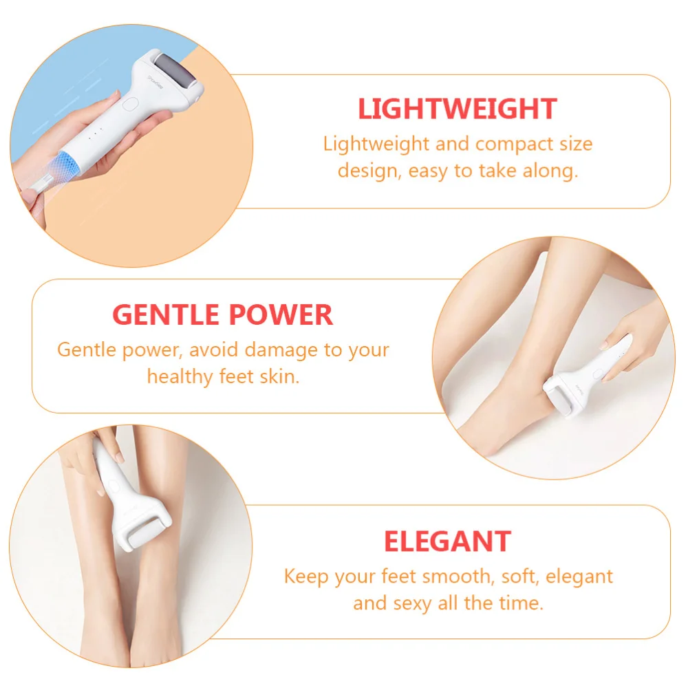 

1 Set Electric Callus Remover Powerful Foot Care Dead Skin Callus Remover