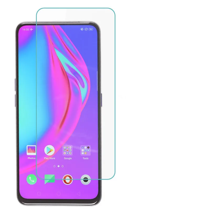 Защитное стекло для экрана Oppo F11 Pro Realme C2 закаленное Защитная пленка C1 2019 9H oppo