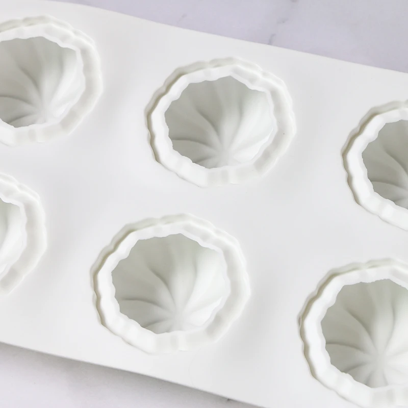 Pumpkin Shaped Silicone Mousse Mold for Halloween Cake Dessert Baking Form Tray Pudding Chocolate Moulds Decorating Tool | Дом и сад