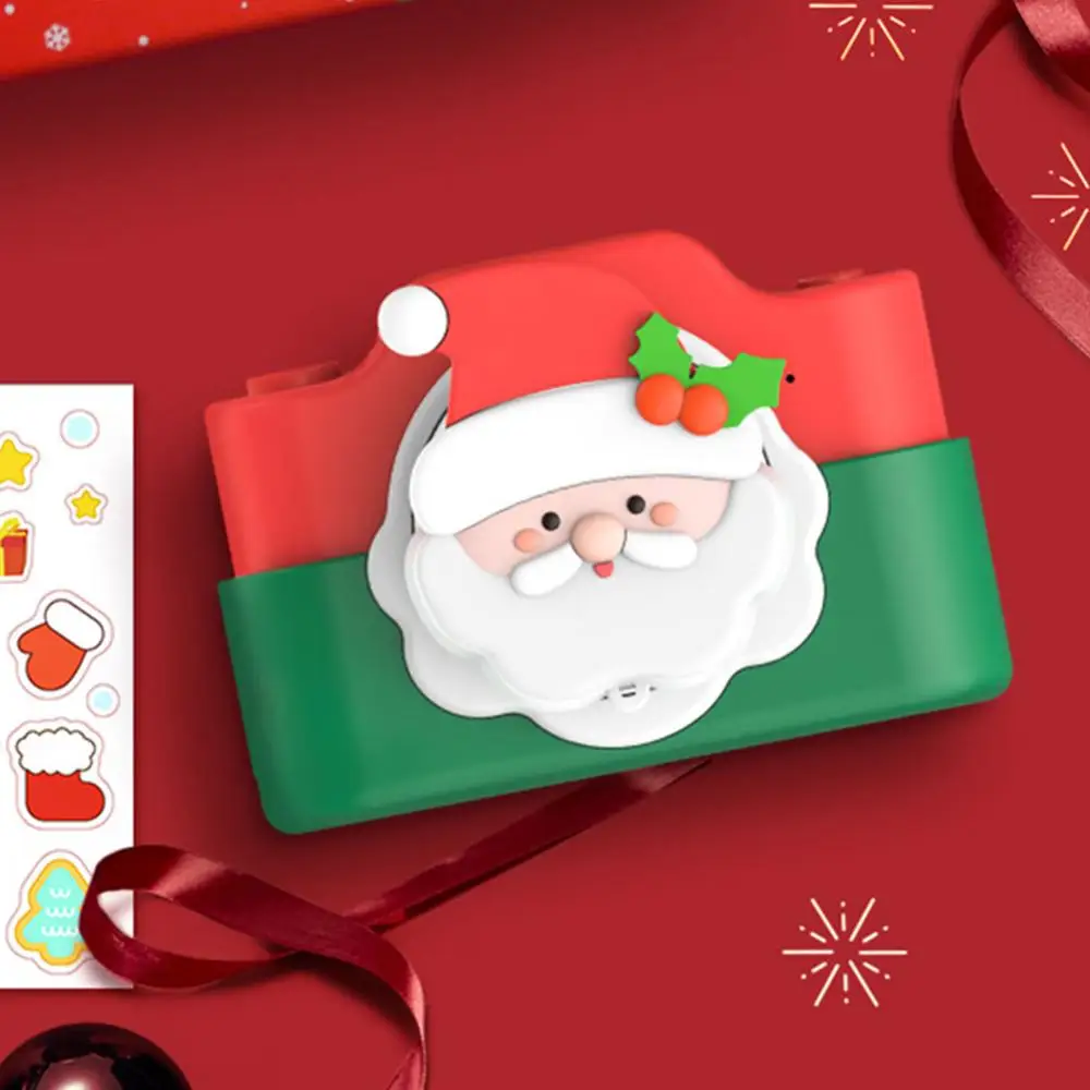 Детская мини Wifi цифровая камера 24MP мультяшный Санта Клаус детская развивающая