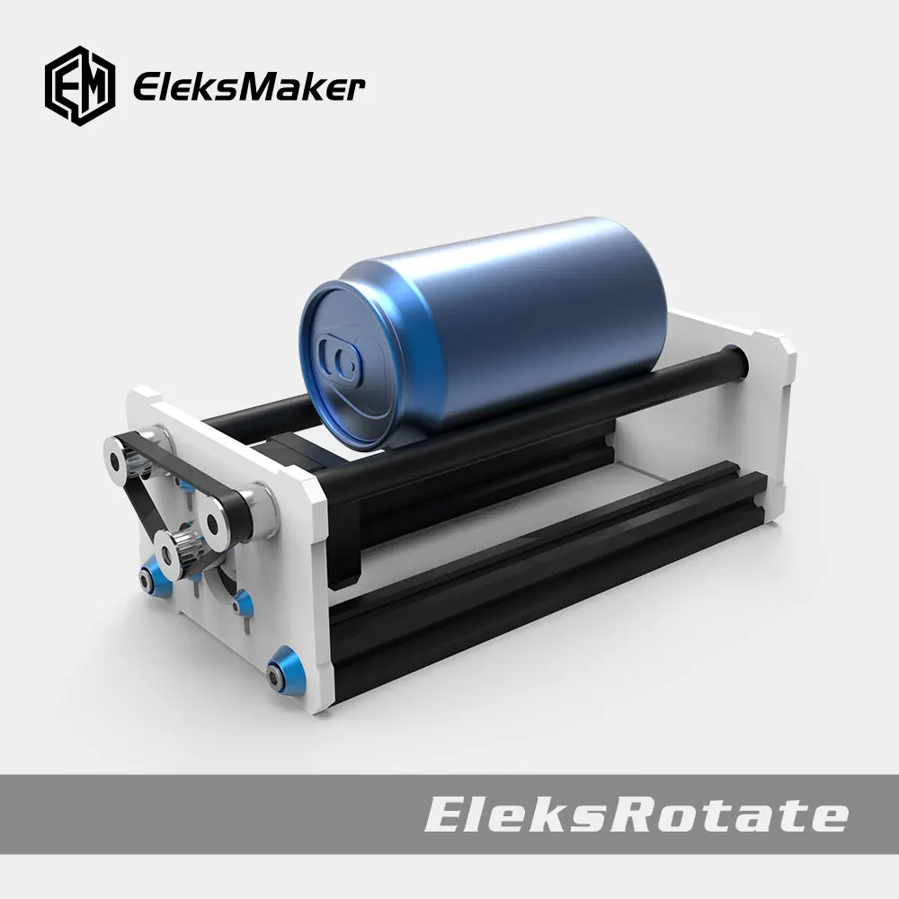 

EleksMaker® EleksRotate Rotate Engraving Module A3 Laser Engraver Y Axis DIY Update Kit with stepp for Column Cylinder Engraving