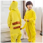 Модные пижамы-кигуруми в виде панды для мальчиков, пижамы-кигуруми в виде мультипликационных героев, динозавров, детские комбинезоны