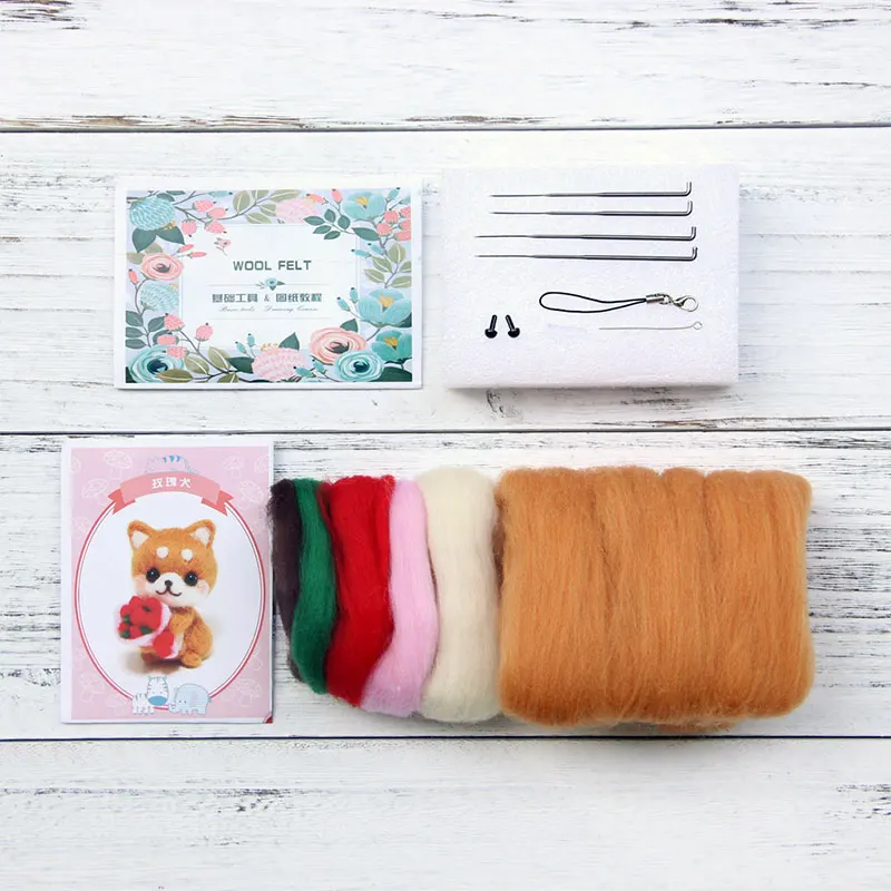 LMDZ 1 шт. необработанные аксессуары для поделок войлок ручной работы шерстяные