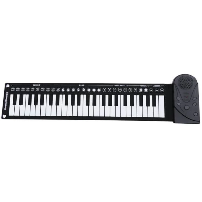 Electronic Music Keyboard Electric Organ Children Theone Roll Up Piano 88keys Folding Synthesizer Christmas Present XR50DZQ