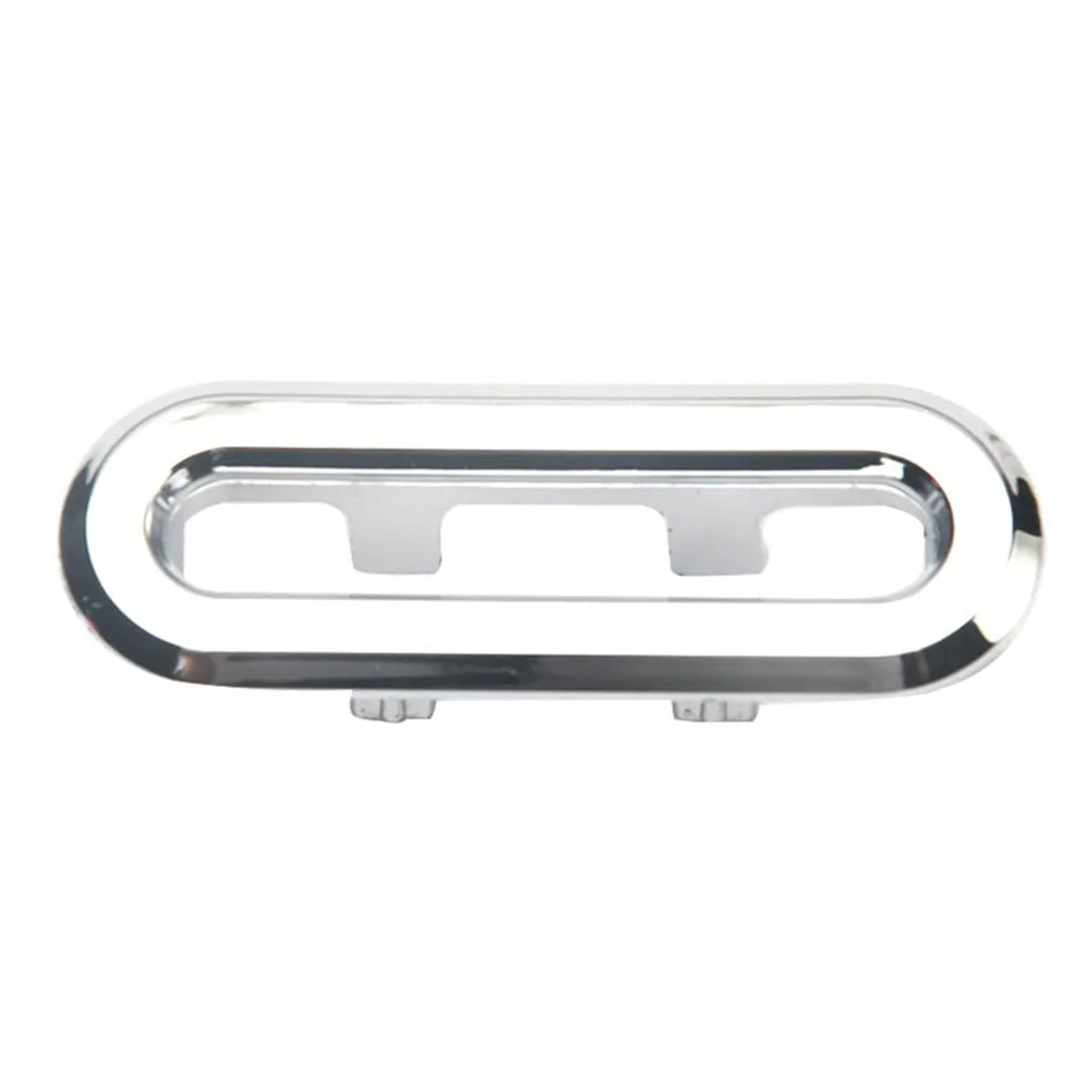 

2Pcs Sink Round Ring Overflow Spare Cover Plastic Silver Plated Tidy Trim Bathroom Ceramic Basin ceramic pots overflow